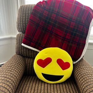 Heart Eyes Accent Pillow